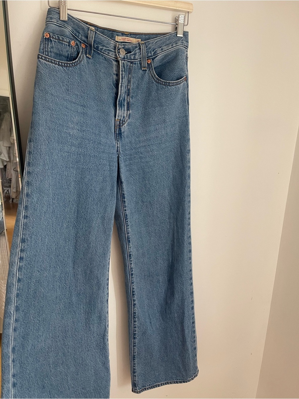 Levi’s ribcage wide leg jeans